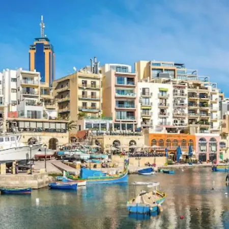 Cozy 1br In The Centre Of St Julians W/wifi By 360 Estates San Ġiljan